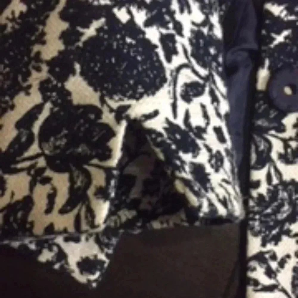 Talbots Floral Print Cropped Jacket - Picture 6 of 9